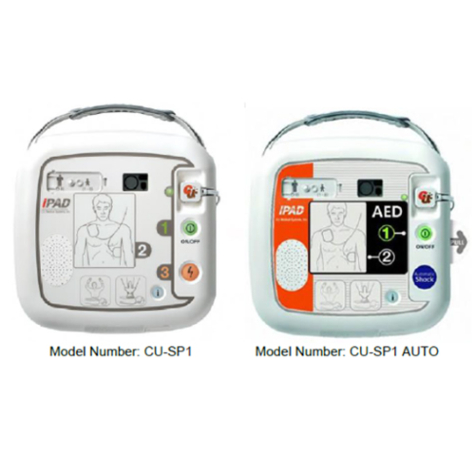 Sikkerhedsmeddelelse CU Medical I-PAD SP1 og SP1 AUTO