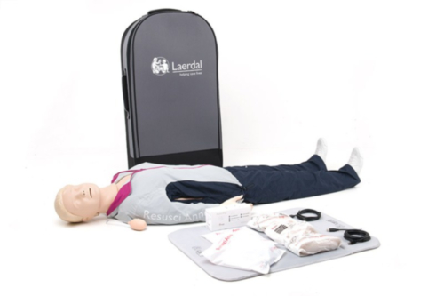 Laerdal Resusci Anne QCPR Full Body in Trolley Case