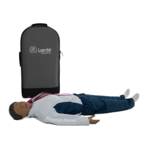 Laerdal Resusci Anne QCPR HLR Manikin (mørk) 