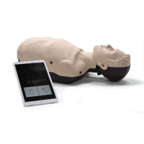 Brayden PRO HLR dukke med Bluetooth App og rød LED belysning