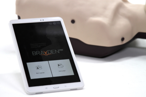 Brayden PRO HLR dukke med Bluetooth App og rød LED belysning - 5448