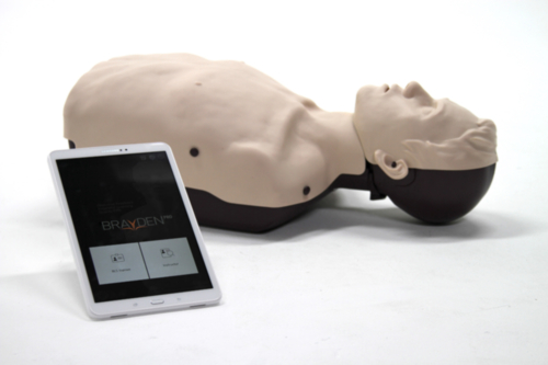 Brayden PRO HLR dukke med Bluetooth App og hvid LED belysning - 5452