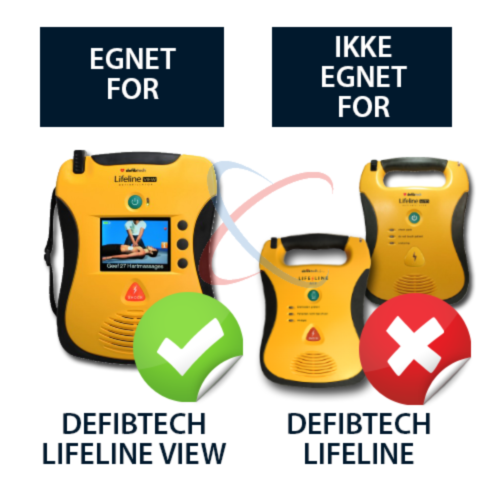 Defibtech Lifeline View børneelektroder - 9734