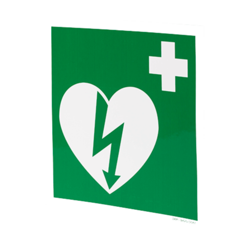 DefiSign Klistermærke til hjertestarter
