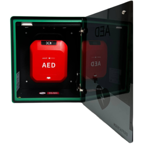 DefiSign Nox indendørs hjertestarter vægskab   - 13137
