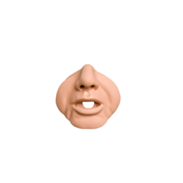 Life/Form Fat Old Fred mund/næse stykker - 1425
