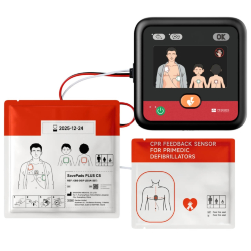 Primedic Heartsave myPAD Display Connected Hjertestarter Halvautomatisk  - 13091