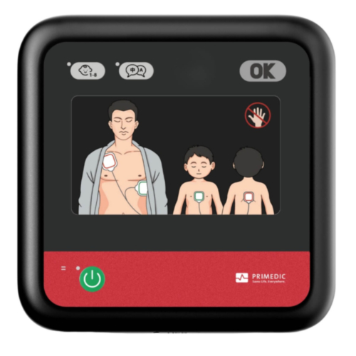 Primedic Heartsave myPAD Display Hjertestarter Fuldautomatisk 