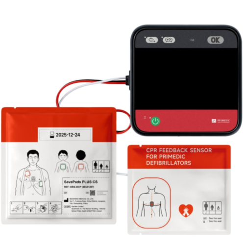 Primedic Heartsave myPAD Display Connected Hjertestarter Fuldautomatisk  - 13175