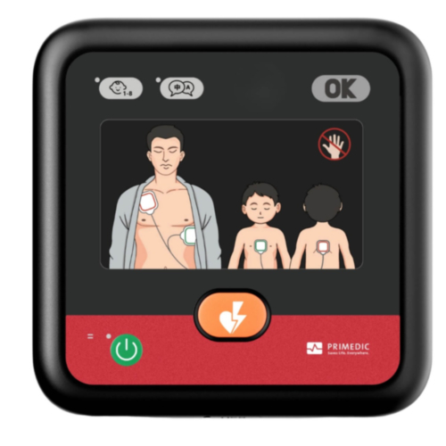 Primedic Heartsave myPAD Display Hjertestarter Halvautomatisk