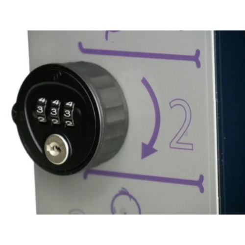 SmartCase Hjertestarter skab indendørs  med pin lås (gråt)  - 12370
