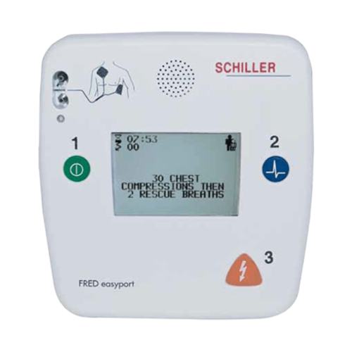 Schiller FRED EasyPort hjertestarter - 8637
