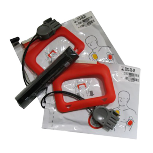 Physio-Control Lifepak CR Plus batteri og 2 elektroder - 7861