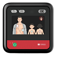 Primedic Heartsave myPAD Display Connected Hjertestarter Fuldautomatisk 